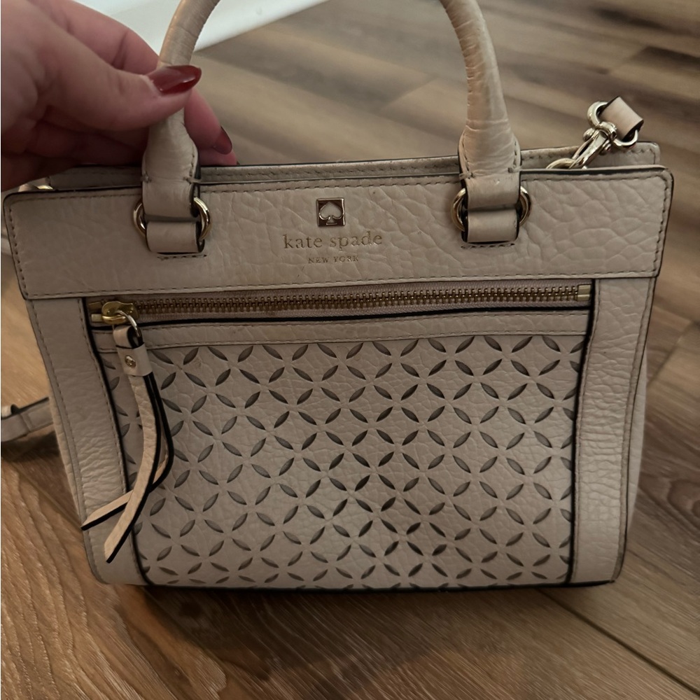 Kate spade lace detail purse